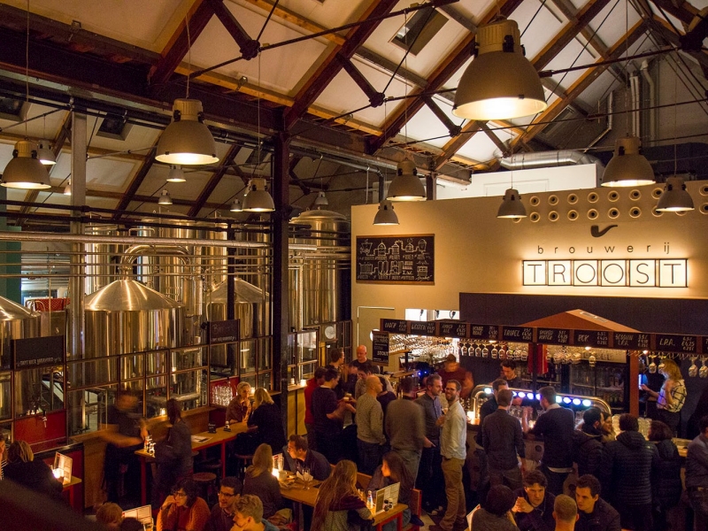 Micro Brewery Troost Westergasfabriek close to Boats4rent Boat Rental Micro Brewery Troost Westergasfabriek close to Boats4rent Boat Rental