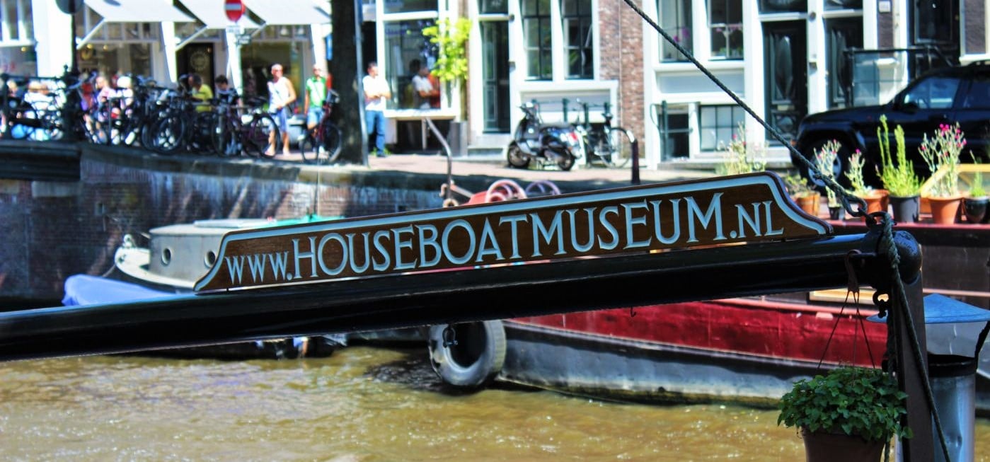 Houseboat Museum Amsterdam Prinsengracht Canal Houseboat Museum Amsterdam Prinsengracht Canal