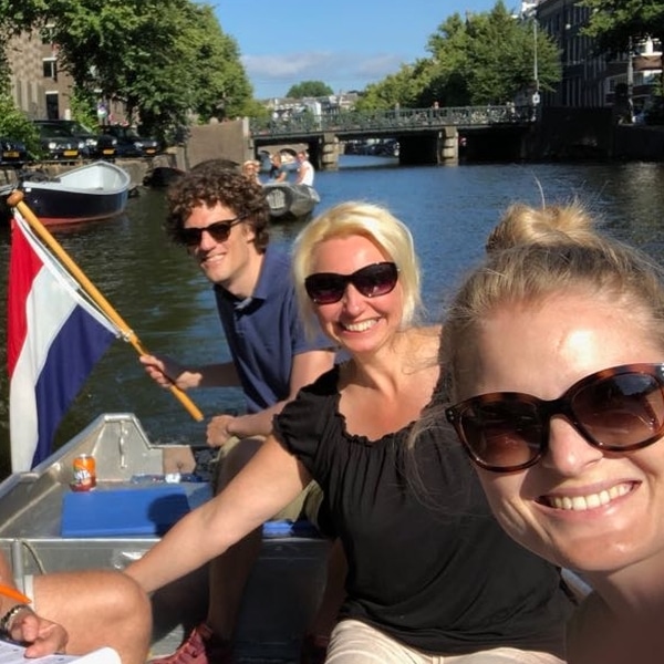 Amsterdam canals boat hire