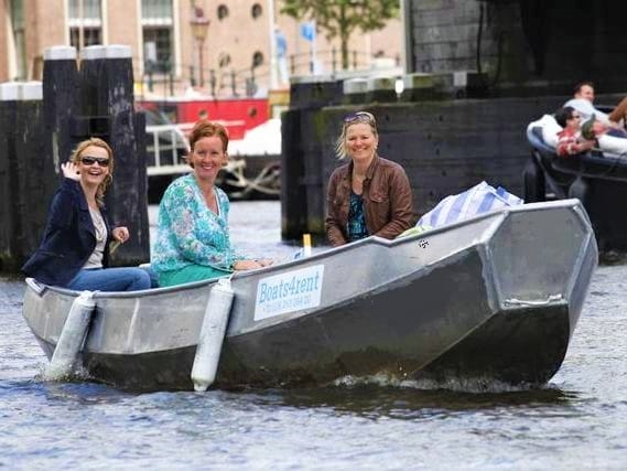 Boat hire in Amsterdam