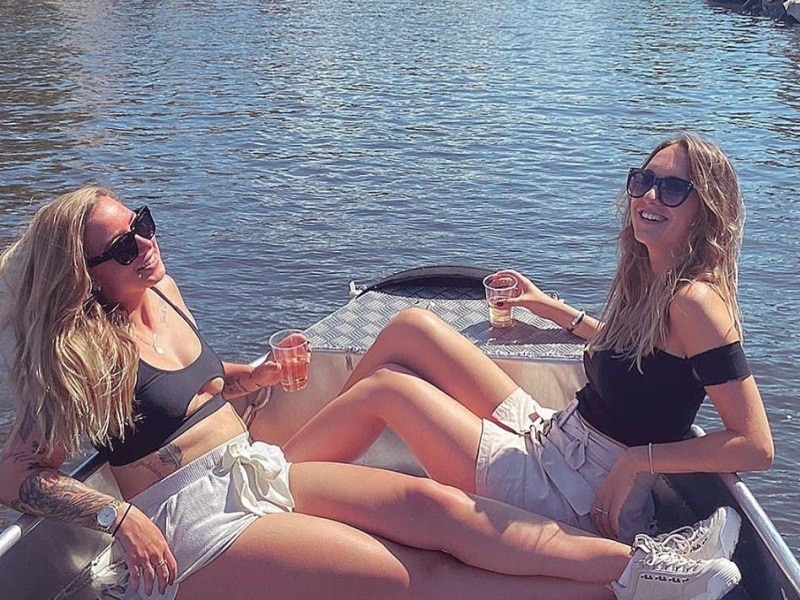 Canal boat rental Amsterdam